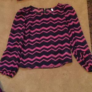Long sleeve blouse